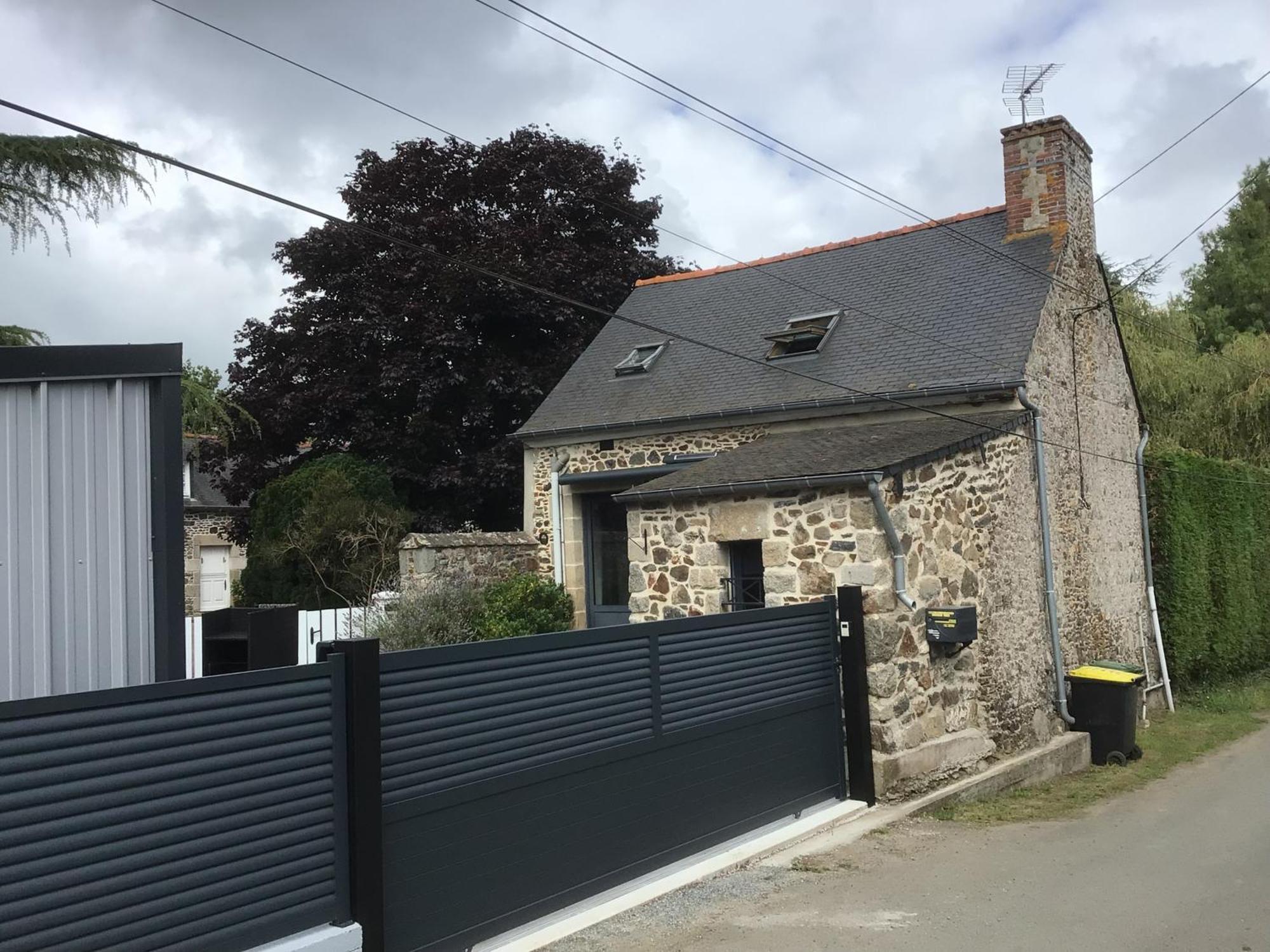 Maison En Pierre A La Campagne Proche De La Mer Plourhan Esterno foto